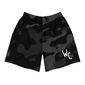 Black Camo Athletic Shorts