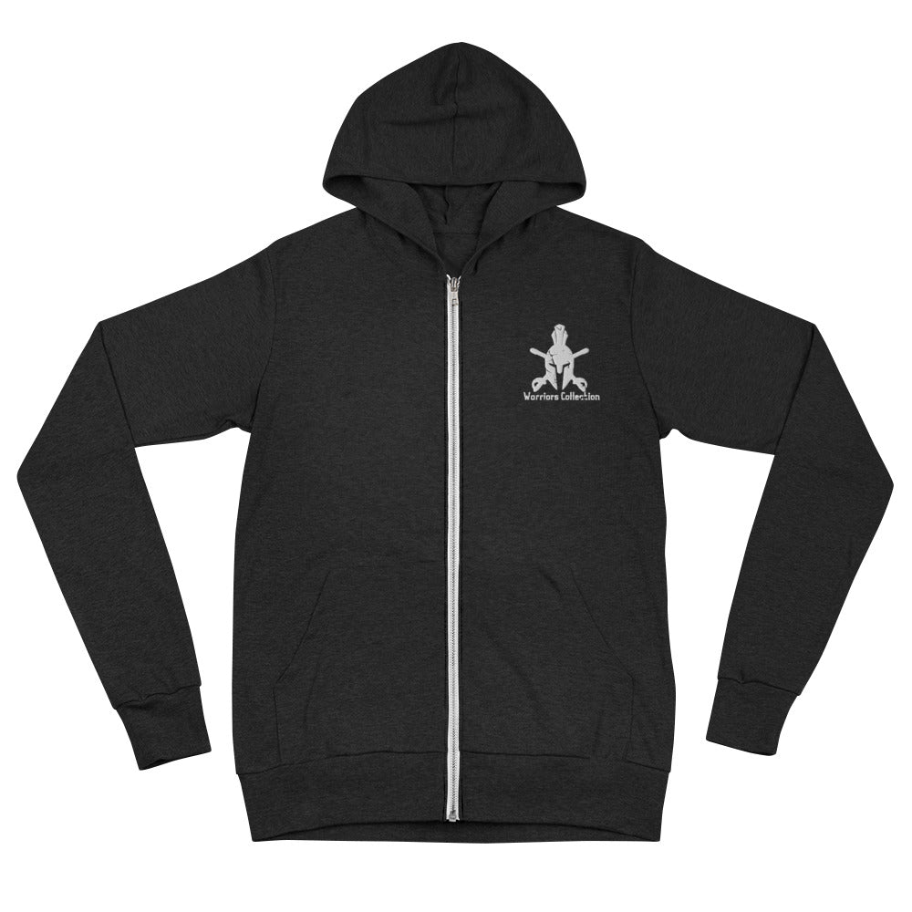 Warriors Collection Unisex Zip Hoodie