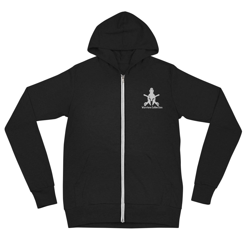 Warriors Collection Unisex Zip Hoodie