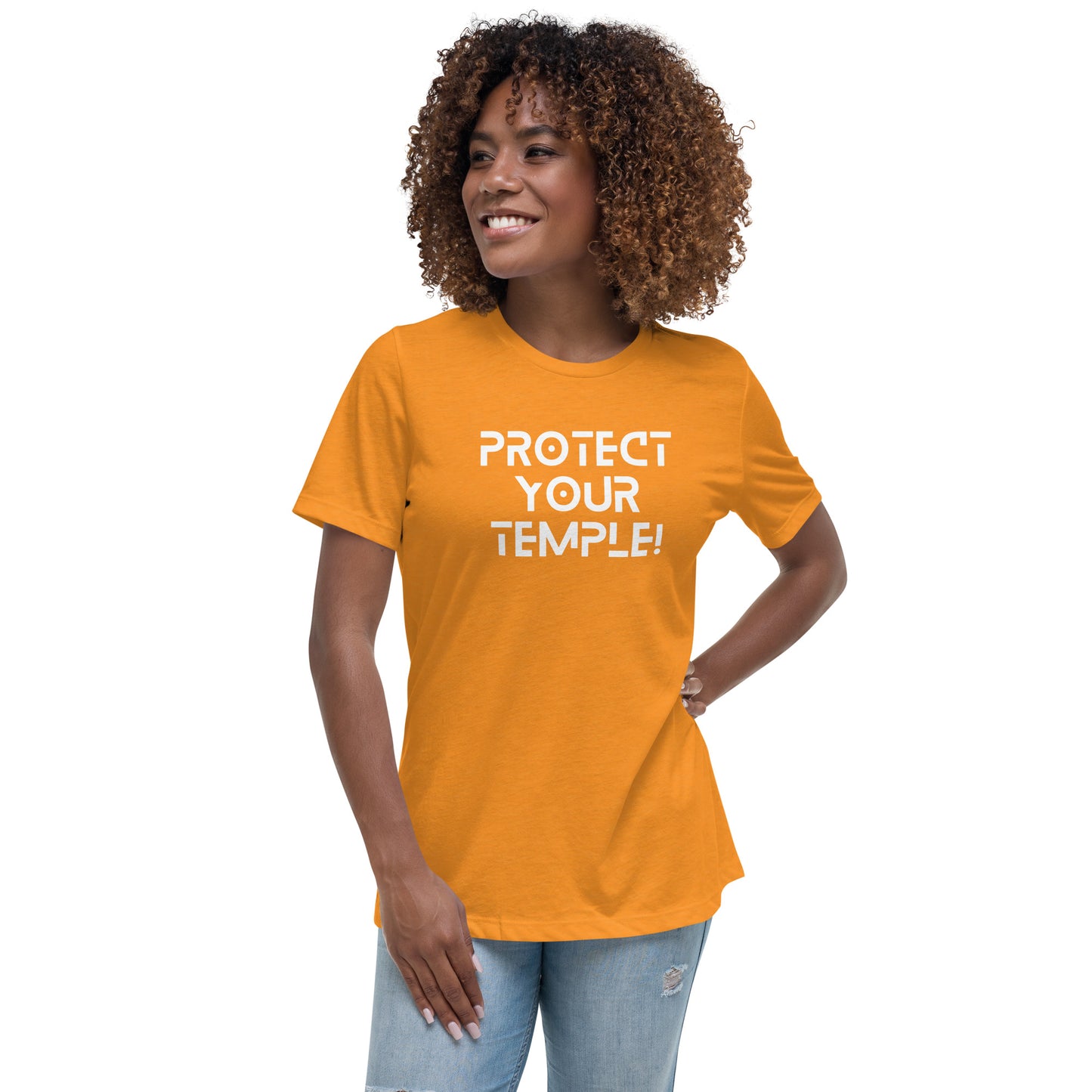 Protect Your Temple Lady Warrior