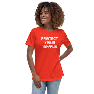 Protect Your Temple Lady Warrior